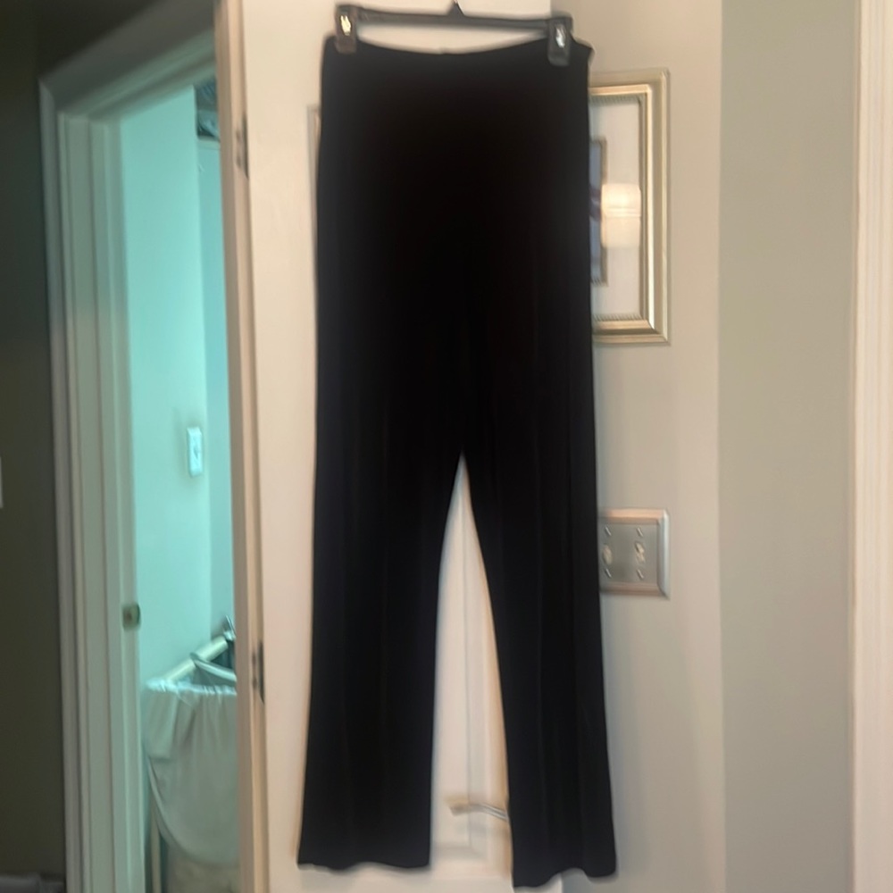 Chicos travelers black pants with elastic waist